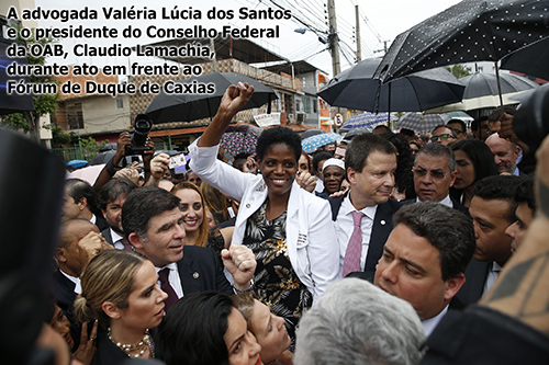 Advogada algemada no Fórum 1 ABr Fernando Frazão