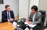 Crivella se reúne com ministro da saúde ministro da saude