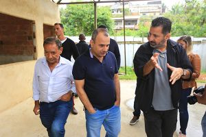 Prefeito Waguinho acompanha obra de escola creche e posto de saúde 2 BOM PASTOR NELCY WAGUINHO E MERRY POSTO CHECHE E ESCOLA Rafael Barreto PMBR