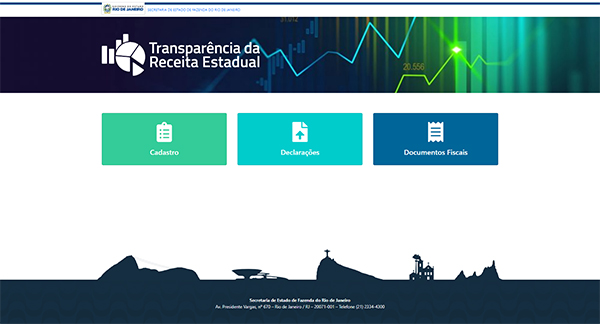 Receita Estadual lança Portal de Transparência