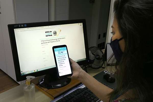 Feira Virtual oferece mais de mil vagas de emprego em todo o estado