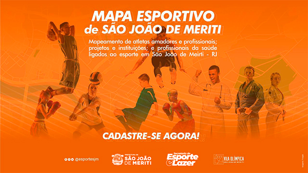 Secretaria de Esporte e Lazer convoca população para um mapeamento esportivo