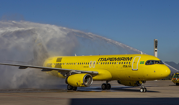 Ita inicia operação de voos no Rio de Janeiro