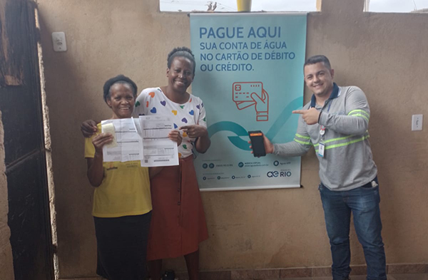 Águas do Rio disponibiliza pagamento de contas através de lideranças comunitárias