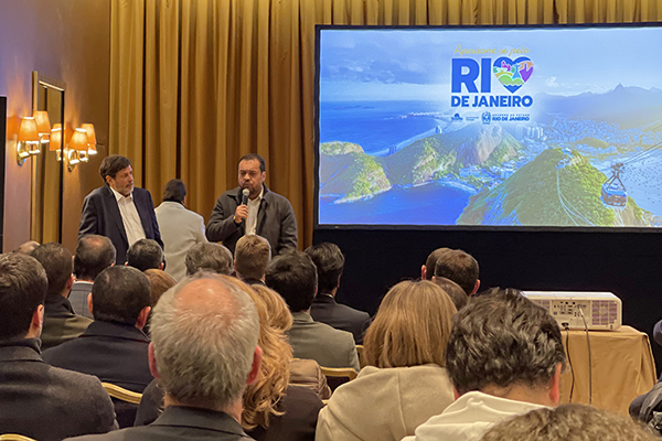 Em Lisboa, governador promove ações do turismo fluminense para atrair novos investidores e fortalecer a economia