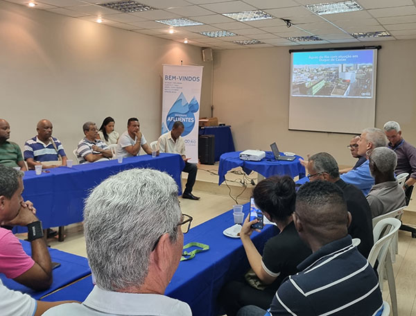 Foto: Banco de Imagens Águas do Rio realiza reunião com lideranças comunitárias da Baixada Fluminense
