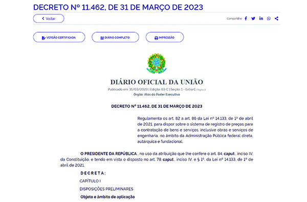 Foto: Banco de Imagens Prorrogado prazo de adequação à Nova Lei de Licitações