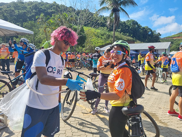 Águas do Rio apoia evento ‘Pedal no Paraíso’, em Xerém
