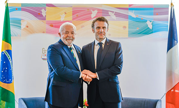 Foto: Banco de Imagens Encontro dos presidentes Lula e Macron sela retomada de relações Brasil-França