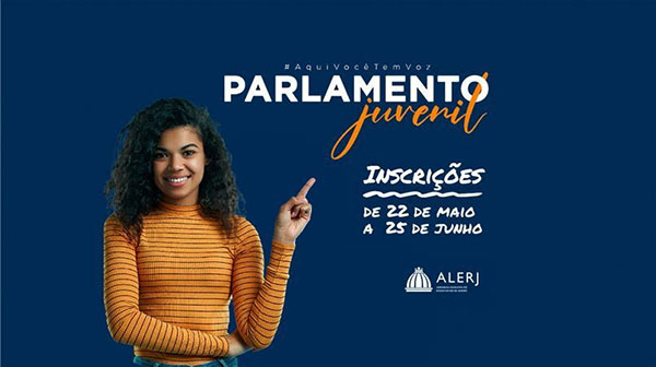 Parlamento Juvenil da Alerj abre inscrições para edição de 2023