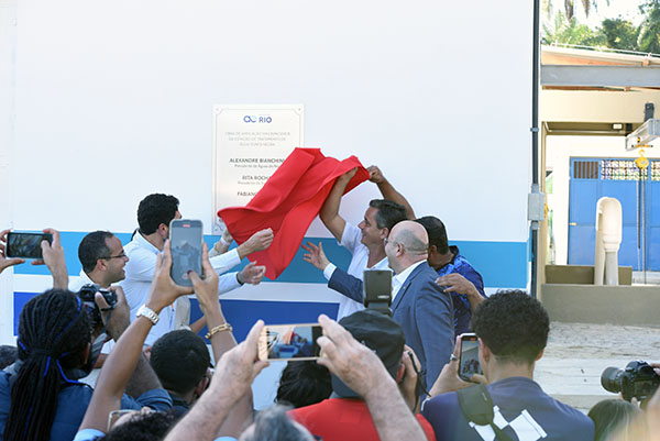 Prefeitura de Maricá e Águas do Rio entregam obras de ampliação da ETA Ponta Negra