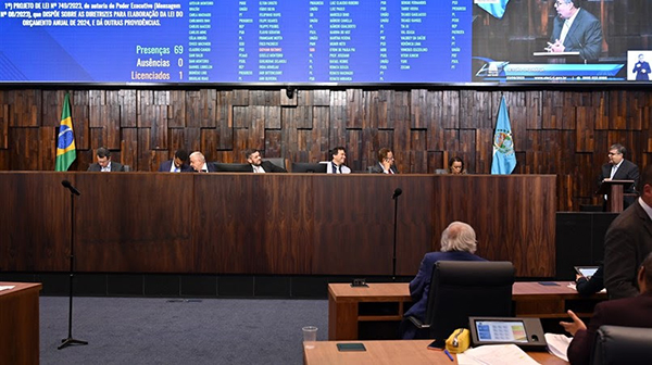 Foto: Banco de Imagens Alerj aprova Projeto de Lei de Diretrizes Orçamentárias de 2024