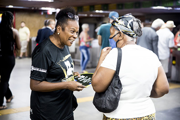 Governo do Estado e MetrôRio promovem campanha de enfrentamento à violência contra a mulher