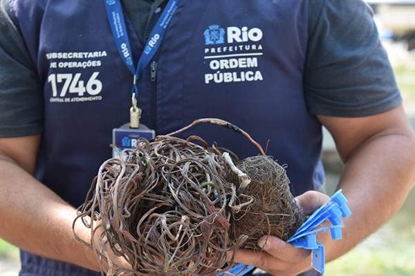 Foto: Banco de Imagens SEOP apreende 20 quilos de cobre em ferro-velho ilegal na Lagoa, Zona Sul do Rio