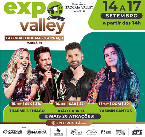 Segunda edição da ExpoValley começa nesta quinta-feira (14/09)