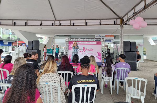 Águas do Rio participa da campanha Outubro Rosa em Duque de Caxias