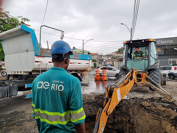 Baixada Fluminense recebe melhorias no sistema de abastecimento de água