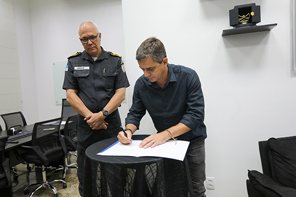 Maricá assina termo de cooperação para o programa “190 Integrado”