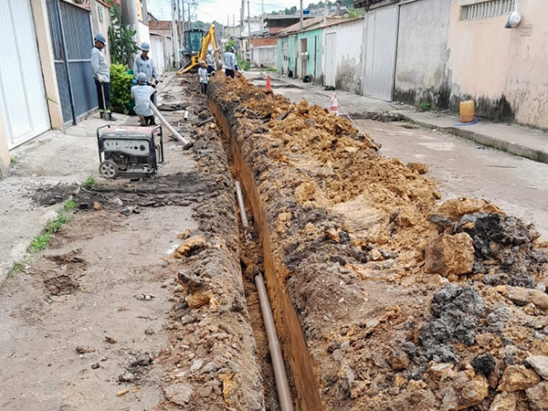 Foto: Banco de Imagens Obras em Belford Roxo levam água tratada para mais de 2 mil moradores