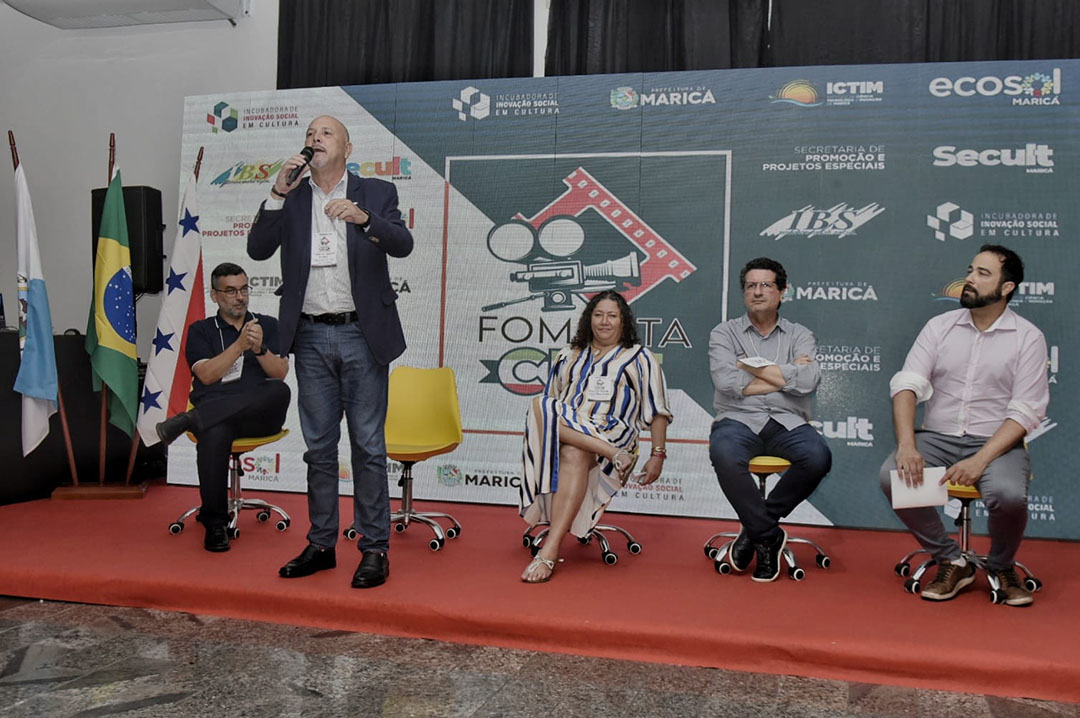 Fomenta Cine Maricá tem participação da Finep, que anuncia edital para a área de Cultura