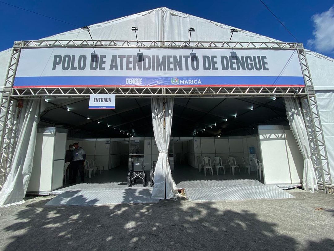 Maricá desmobiliza polos exclusivos de atendimento à dengue após melhora nos índices da doença