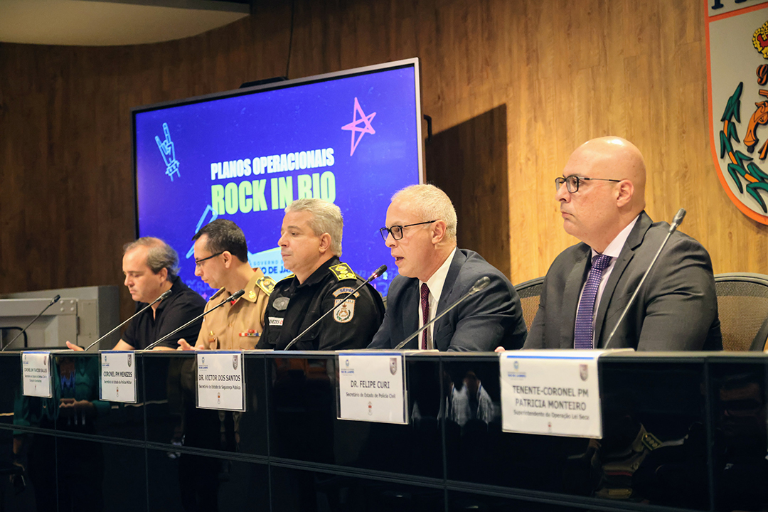 Foto: Banco de Imagens Governo do Rio anuncia plano especial de segurança para o Rock in Rio