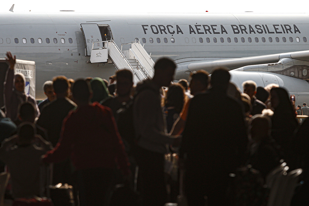 Foto: Banco de Imagens Quinto voo da FAB com 220 repatriados do Líbano chega a SP