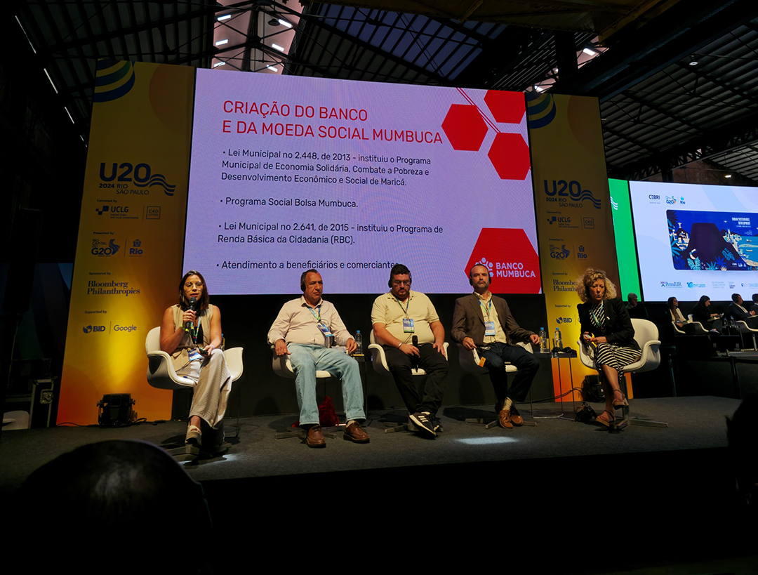 Maricá participa de painel no G-20 Social