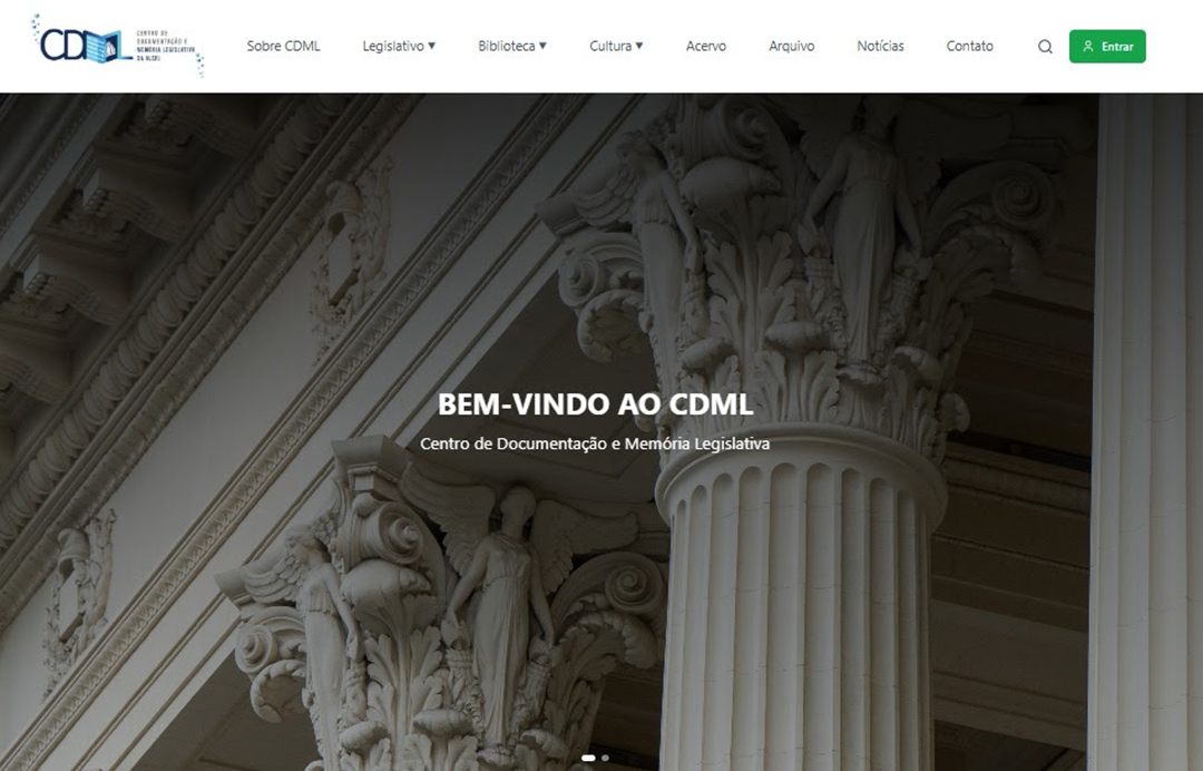 Foto: Divulgação/Alerj Alerj lança portal do seu novo Centro de Documentação e Memória Legislativa