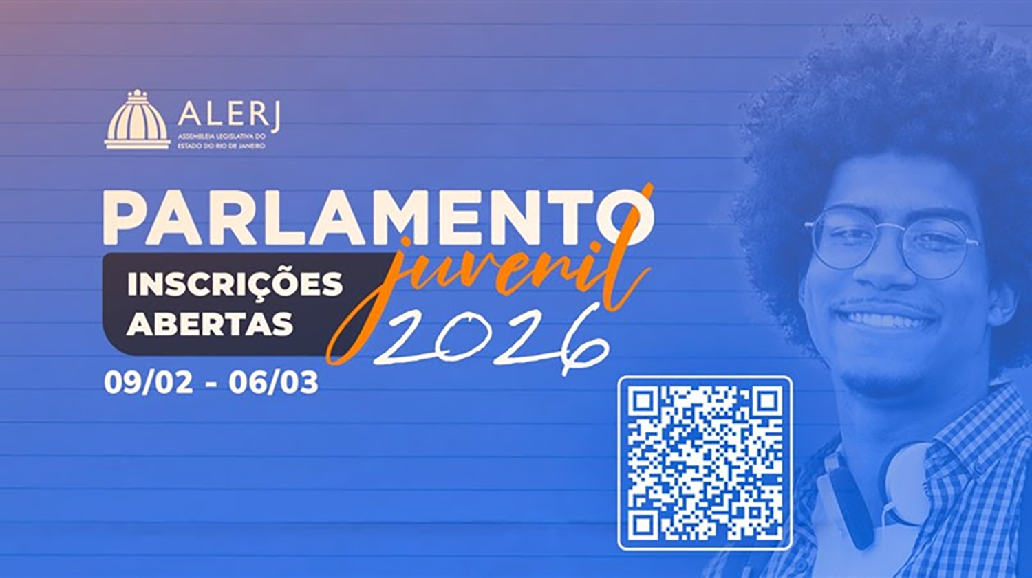 Parlamento Juvenil da Alerj abre inscrições para a edição de 2026