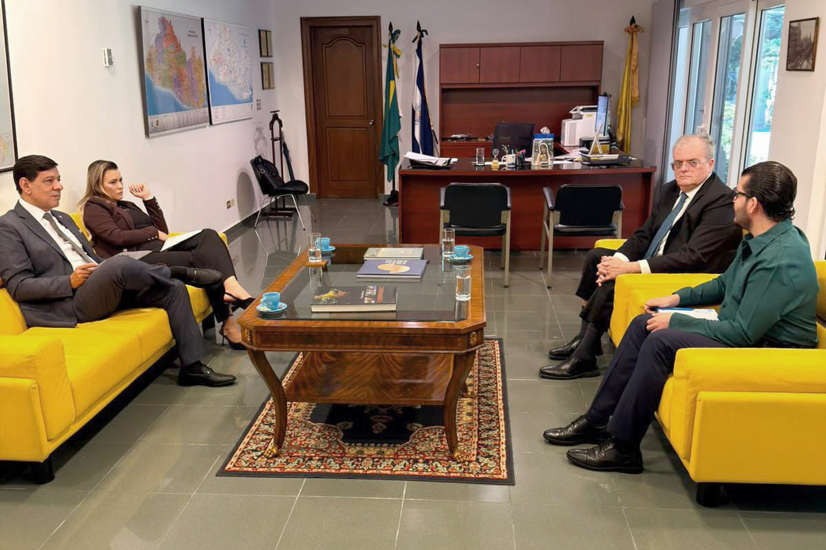 Foto: Divulgação Em El Salvador, Marcelo Dino defende envio de chefes de facções brasileiras para presídios no exterior