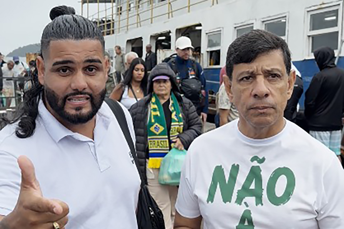 Foto: Divulgação Marcelo Dino fiscaliza efeitos da taxa de turismo e aponta esvaziamento na Ilha Grande