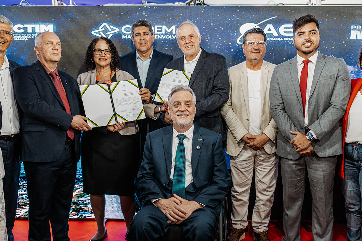 Foto: Bernardo Gomes/Maricá Maricá firma parceria com a Agência Espacial Brasileira para impulsionar ecossistema de inovação e tecnologia